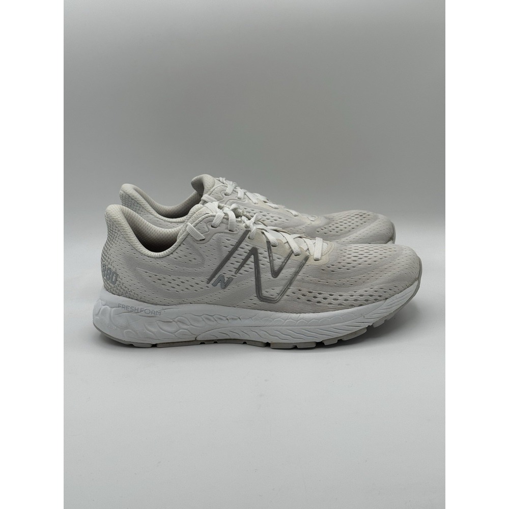 New Balance Women's Fresh Foam X 880 V13, White/Silver/Grey US 10